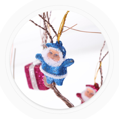 1Set Mini Kerstboom Ijzerdraad DIY - En Decoratieset