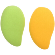 2St Unieke Kleurrijke Poederpads Praktische Make-Up Tools Gezicht