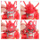 1Tabletop Ornament Sichuan Opera Gezichten Pop Met 6
