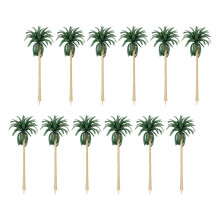 20St Gedetailleerde Kokosboom Model Miniatuur Tuinscene Decor