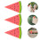 3St Handige Stoelclips Van Plastic Met Watermeloen Design 7