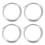 4X 20FT Chrome Moulding Trim Strip Car Door  Scratch Guard Protector Cover Silver 1