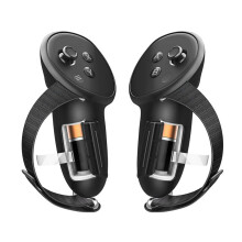 Handle Protective Case for Meta Quest 3/3s Controller Grips Protector with Battery Opening Cover VR Accessories