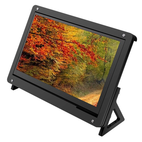 3pcs 7 Inch Lcd Acrylic Bracket Case Contact Screen Case Holder Bracket for Raspberry Pi 3 Model B+ 2