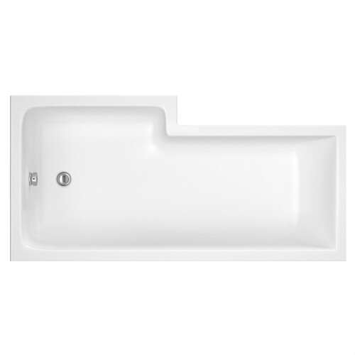Balterley L Square Shower Bath RH 1600x850x700x585