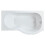 Balterley 1500mm P shaped showerbath RH 1
