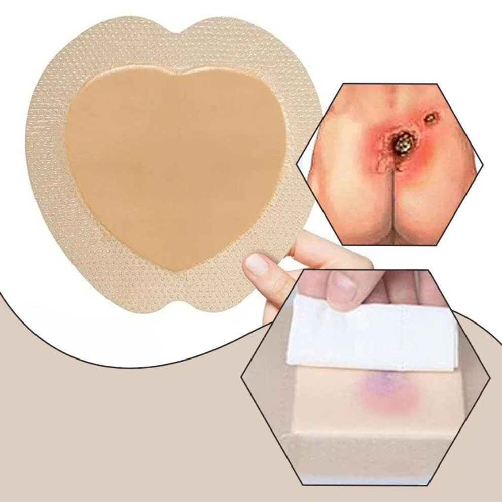 Creation-3C Hydrocolloid Sacral Ulcer Dressing - Silicone Foam