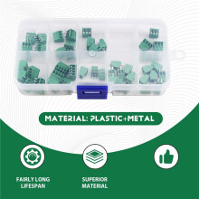100PCS 2.54mm Rising Clamp Kf128-2.54 Pcb Screw Terminal Block DG308-2.54mm MPT0.5/-2.54 EK254V 2/3/4P Connector