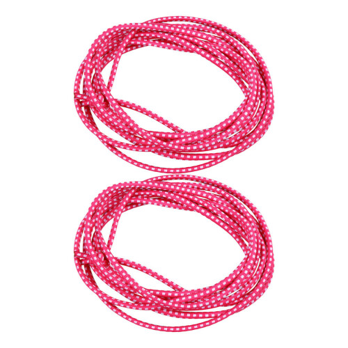 2St Rubber Elastisch Springtouw Voor Roze