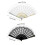 2St Chinese Style Handwaaier Van Plastic En Kant En Decor 2