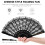 2St Chinese Style Handwaaier Van Plastic En Kant En Decor 10