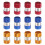 12St Aluminium Ventieldoppen Rood Auto Bescherming 7