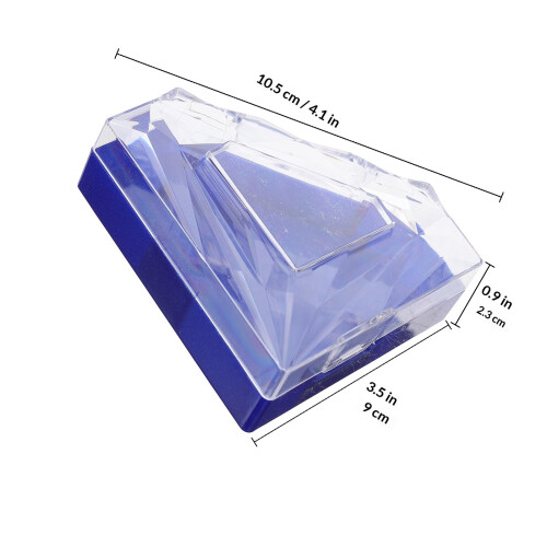 3St Kleurrijke ABS Lash Cases Voor , Opbergdoos 1