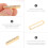 1Set Gouden Horlogeband Loop Charm Accessoire 4