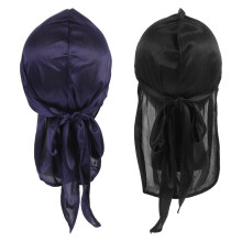 2St Unisex Piratenhoeden Met Lange , Voor Slapen En Bad