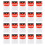 30St Nail Tip Guides Decal Wit Voor Professioneel Gebruik 10