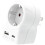 Power Adapter EU to US, USB-A/USB-C, 20W PD Grounded 2