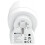 Power Adapter EU to US, USB-A/USB-C, 20W PD Grounded 3