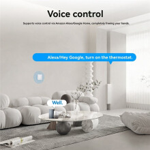 MOES Tuya ZigBee Thermostat Programmable Temperature Controller for Alexa Home Electric Floor Heating