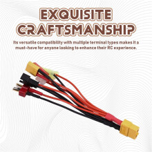 Adapterkabel voor Parallel Opladen RC-Accu voor XT60 Naar T-Connector met SM2P-Aansluitdraad