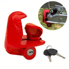 Dispositivo de Enganche de Remolque Universal para Coche, Yate, Marino, con Bloqueo Antirrobo, Conexión de Remolque, Color Negro.