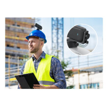 Hard Hat Camera Mount for  X4 Air X5 X4 X3 ONE X2 ONE  1-Inch Edition Construction Site Safety Helmet Bracket