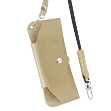 1Set Portable PU Briltasje Khaki En Vrouwen