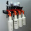 Bottle Storage Rack, Detailing Brush Organizer, SprayBottle Storage Rack, 3/8" Air Tool Holder, for Garage,Workspace 1