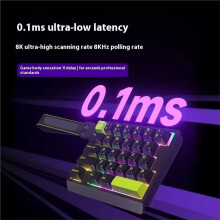 M30HE Magnetic Mechanical Keyboard Single-Handed Wired 0.1ms 0.01mm RT 8K Custom RGB Hot Swap E-Sports Gaming