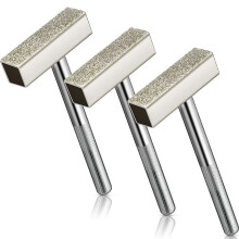 Grinding Wheel Dresser Tool Wheel Stone Dresser with Flat Coated for Bench Grinding Deburring Wheels