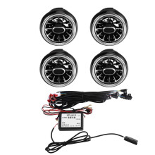 Ventilação LED de 256 Cores para JL 2018-2023 Acessório Decorativo de Saída de Ar Do A/C Do Carro com Bico Turbina