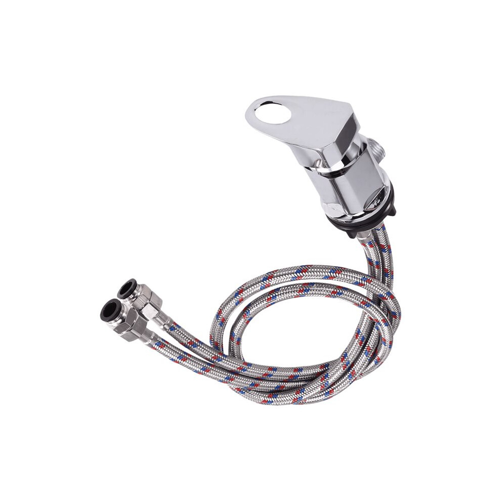 Caravan Chrome Shower Mixer With 12Mm Push For Tails Outlet 1/2" Motorhome Campervan Shower Mixer Tap Outlet Rv Parts 6032023671381