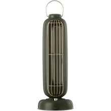 Desktop Tower Fan, Quiet Rechargeable Bladeless Cooling Fan with Oscillation, Multiple Speeds, Portable Table Fan for Home, Office & Bedroom Green