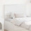 VidaXL vidaXL Headboard Gloss White Engineered wood 1