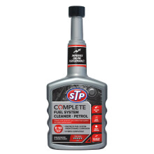 STP Petrol Fuel System Cleaner 400ml, Fuel Injector Cleaner Additive for Petrol Cars, Engine Performance & Reduces Emissions, Suitable For Hybrids