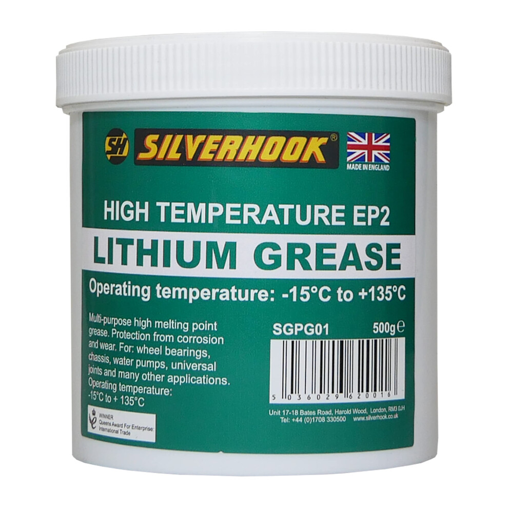 Silverhook Lithium Ep2 Grease 500G 5000475657759