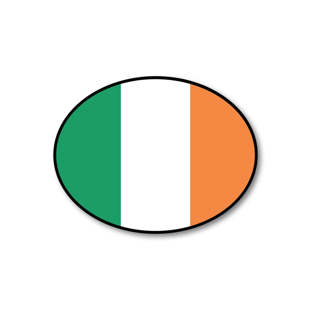 Ireland Tricolour Flag Decal Â Premium National Flag Car Sticker Â Waterproof Vinyl, Fade-Resistant, Bubble-Free Application Â Vehicle, Laptop & 5006660067907