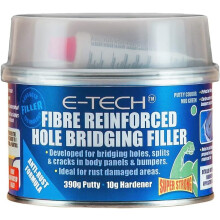 MP Essential Fibre Reinforced Hole Bridging Filler (Ideal for Repairing Holes, Splits, Cracks & Rust Damage on Cars Bodywork) 400g