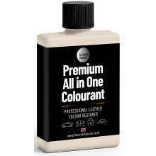 Scratch Doctor All in One Leather Colourant Self Seal Leather Dye Repair Paint for Furniture, Sofas, Car Seats (Light Cream, 100ml)