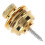 Bass Gitaar Strap Lock Non-Slip Goud 1