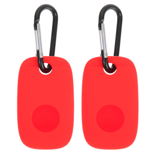 2St Silicone Tracer Case Rood Met Eenvoudig Ontwerp