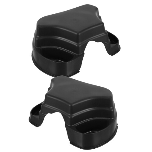 2St Plastic Schildpad Schuilhol Decor Reptielen