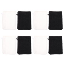 8St Gezichtsreiniging Handschoenen Set, Voor
