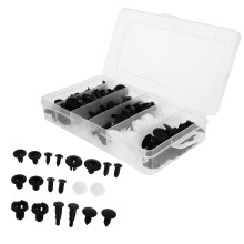 100St Duurzame Auto Push Retainer Clips Kunststof in Meerdere Kleuren