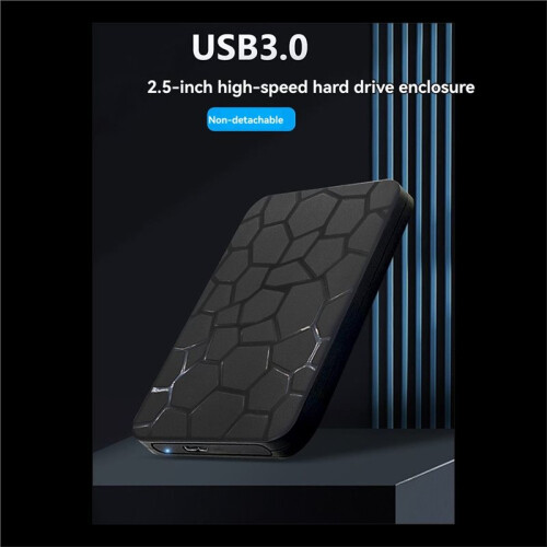 Solid State  Laptop USB Universal SSD 2.5-Inch Marble Pattern External Hard Drive Enclosure 1