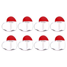 25Sets Compacte Lipgloss Tubes Transparant Kunststof Voor Lippenolie