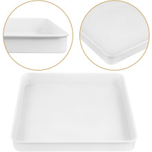 Firkantet kakeform i karbonstål, nonstick-overflate, rask rengjøring, unikt snøfnuggdesign, finurlig festlig stil for hjemmebakere