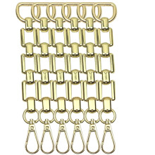 6St Gouden DIY Bag Chain Voor Crossbody En Schoudertas