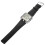 Analog Watch Wit Dubbele Tijd, Waterdicht, PU Band 1