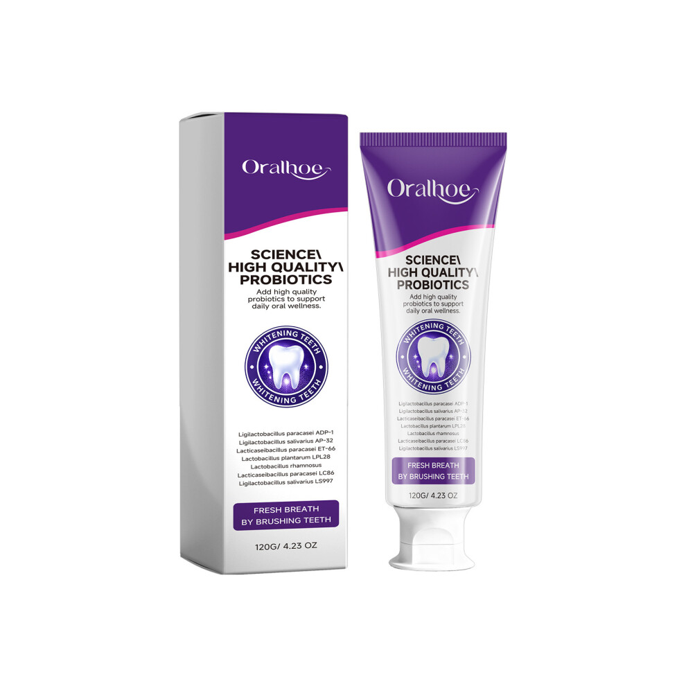 (120g) ORALHOE oral care toothpaste, clean mouth, clean teeth, brighten smile, fresh breath toothpaste